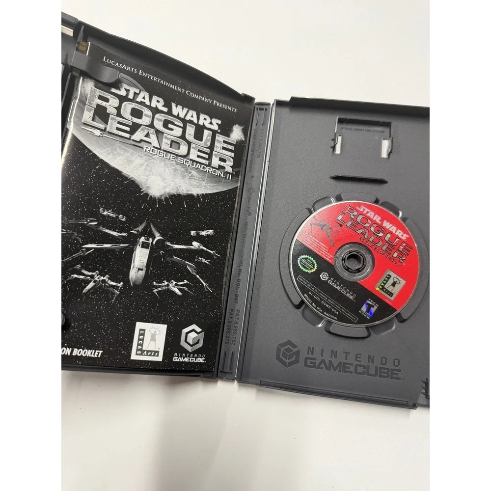 Star Wars Rogue Leader Rogue Squadron II Nintendo GameCube Players Choice CIB